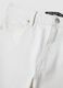 Jeans skinny in misto cotone elasticizzato bianco_1