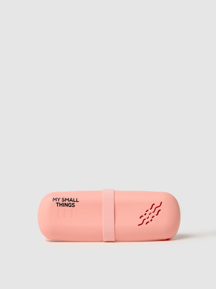 Compact Pink Silicone Women's Case_0