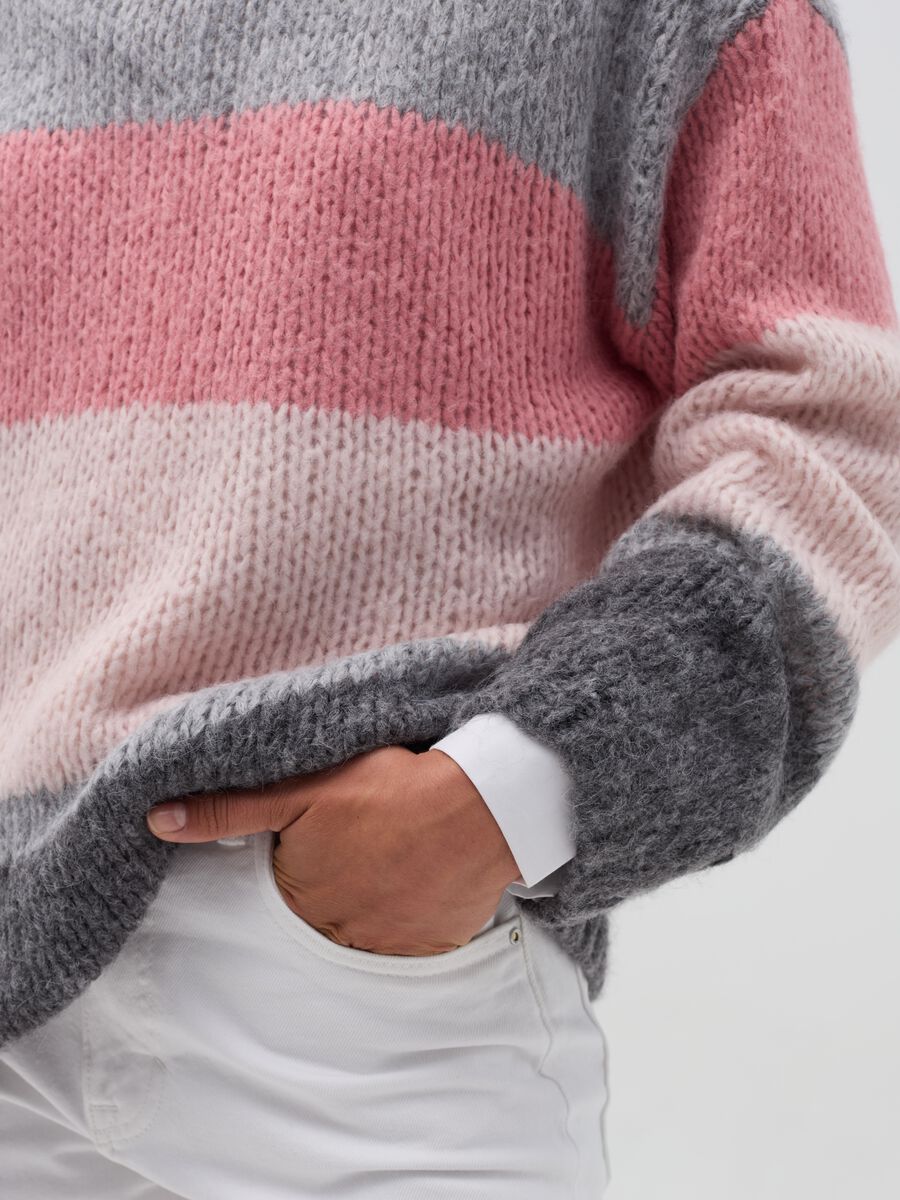 Oversized colourblock pullover_2