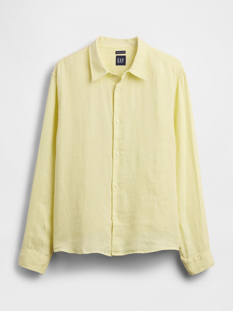 Pure linen shirt_4