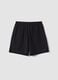 Black stretch easy-dry shorts ALTAVIA_4