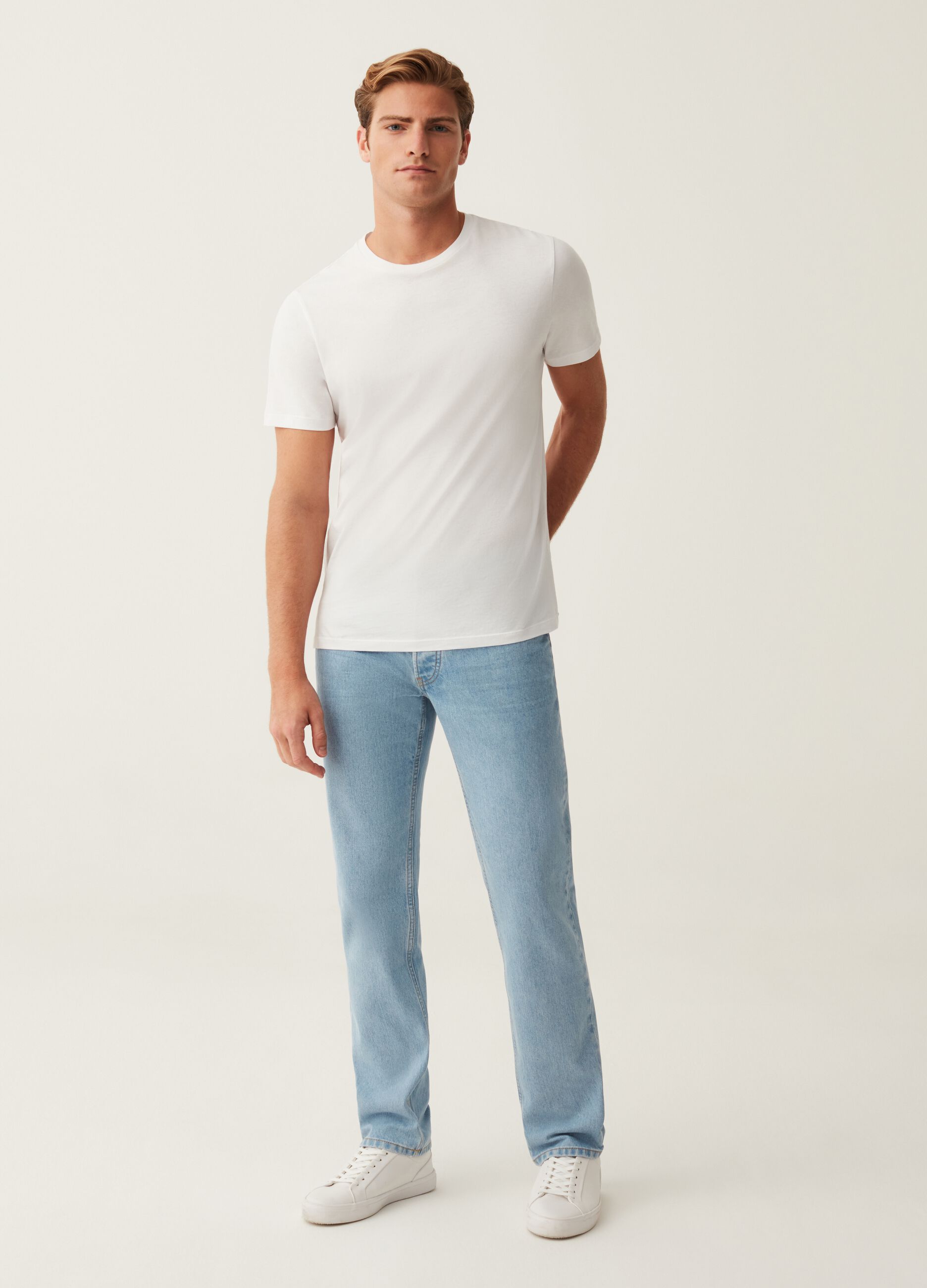 Jeans regular fit cinque tasche_1