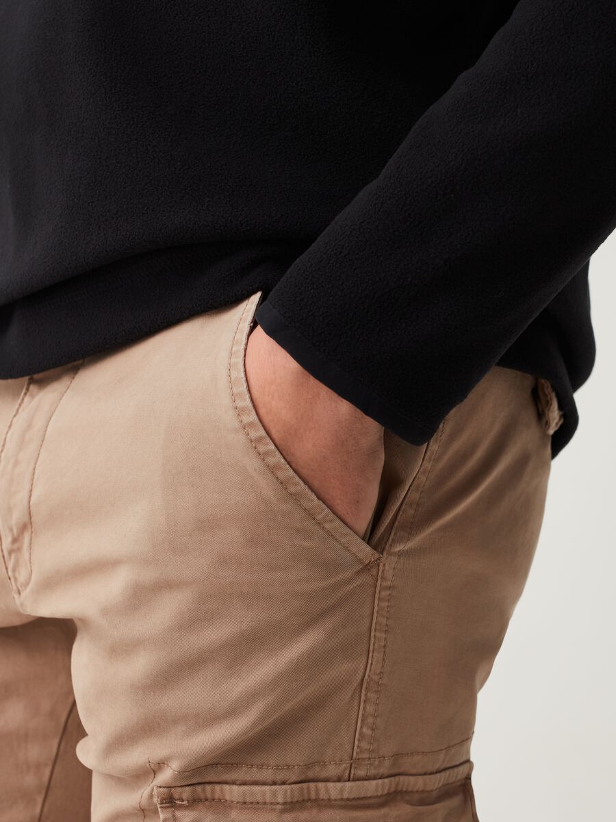 Felpa half-zip in pile_3