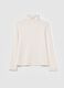 T-shirt with high neck and long sleeves_4