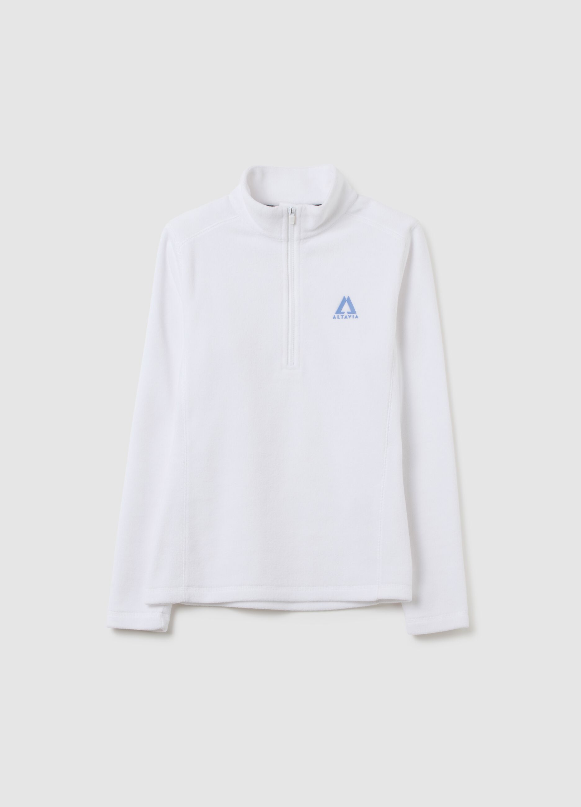 Pile half zip ALTAVIA WITH DEBORAH COMPAGNONI