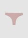 Pink organic stretch cotton Brazilian briefs_6