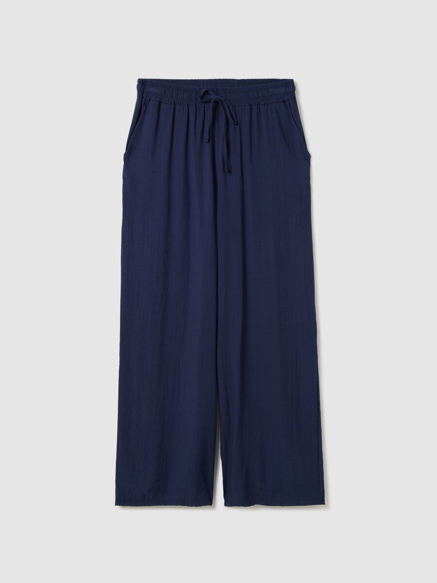 Blue wide-leg trousers_4