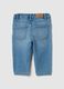 Boys' blue stretch denim trousers with regular fit_1