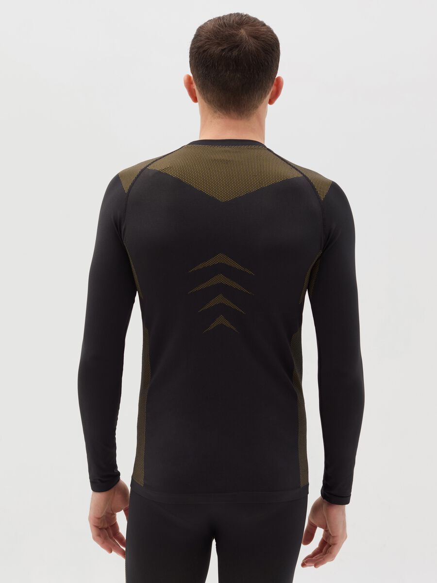 Altavia by Deborah Compagnoni seamless thermal T-shirt with long sleeves_3