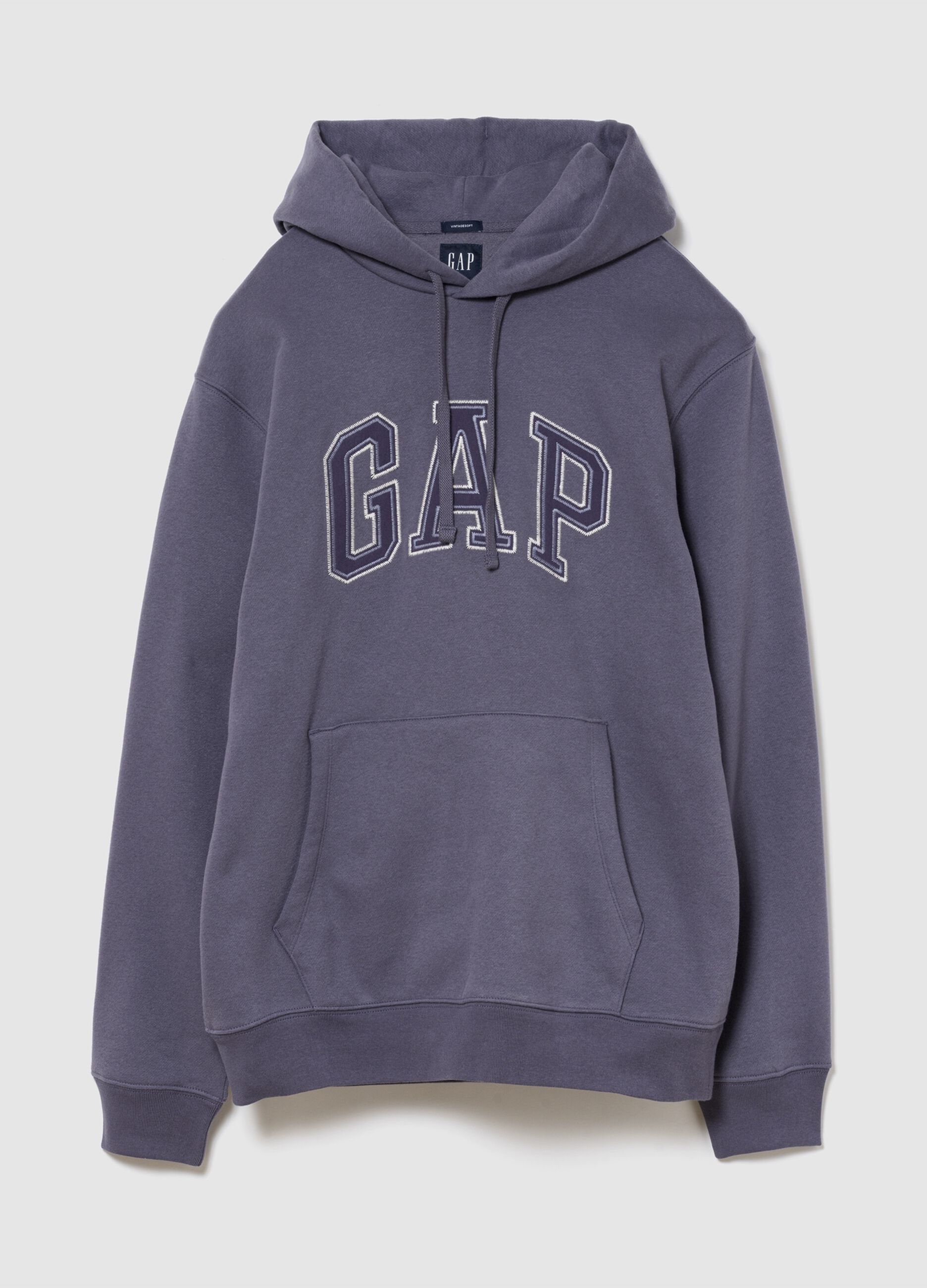 Logo hoodie in cotton blend
