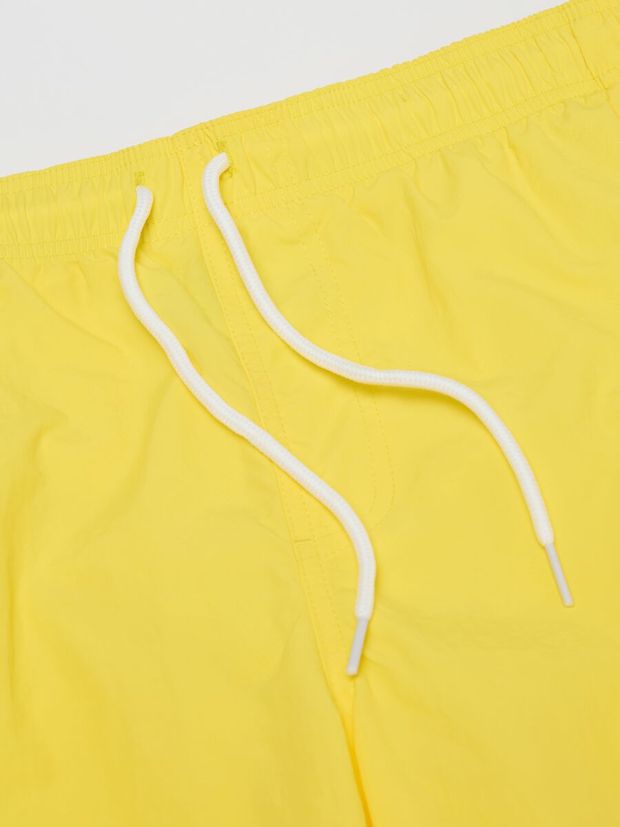 Milk+Hero Yellow Swim Shorts_5