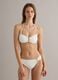 White bandeau bikini top in stretch fabric_2