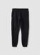 Pantaloni sportivi neri in misto cotone con stampa Miami Heat_2