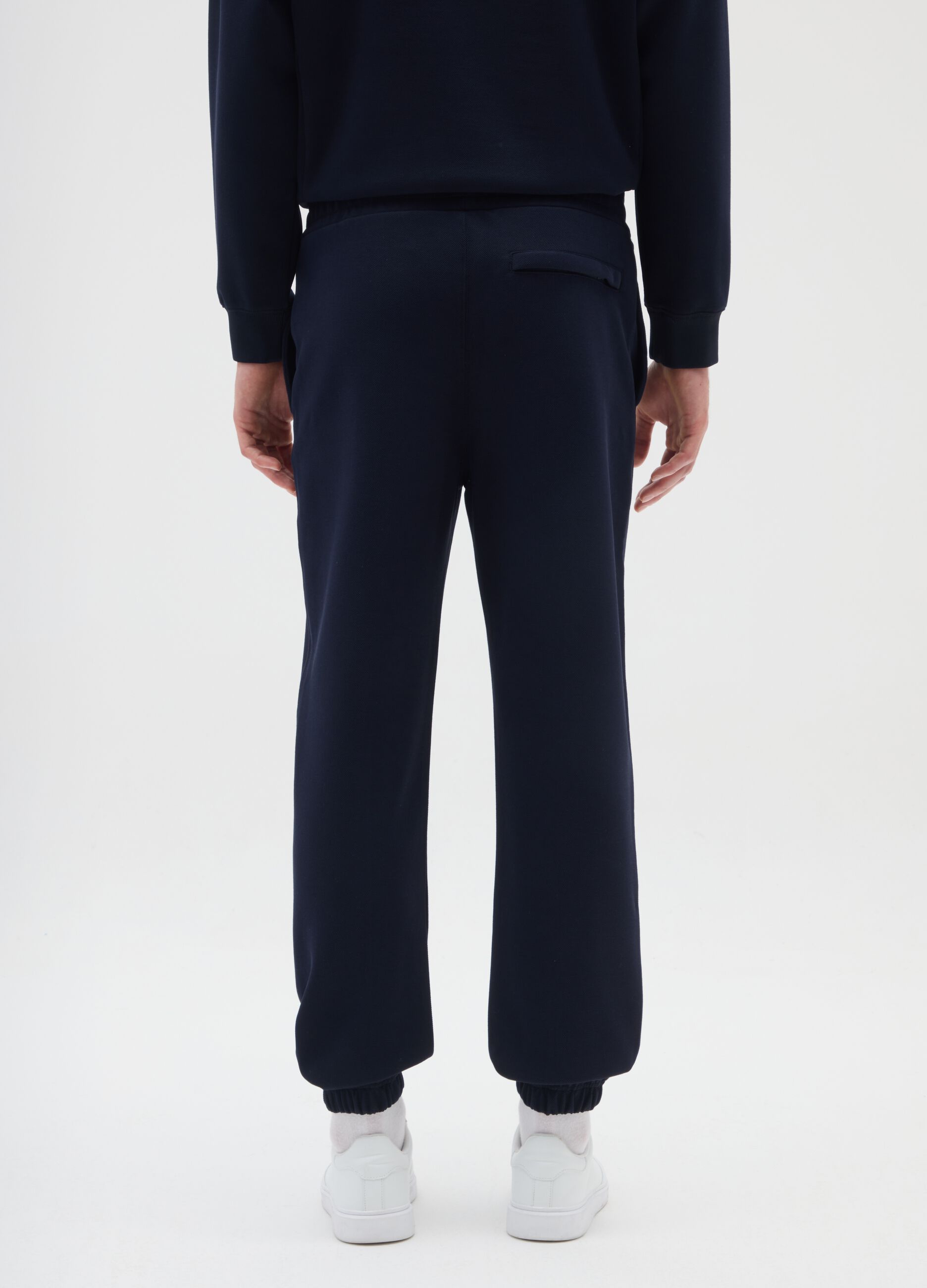 Blue Stretch Trousers