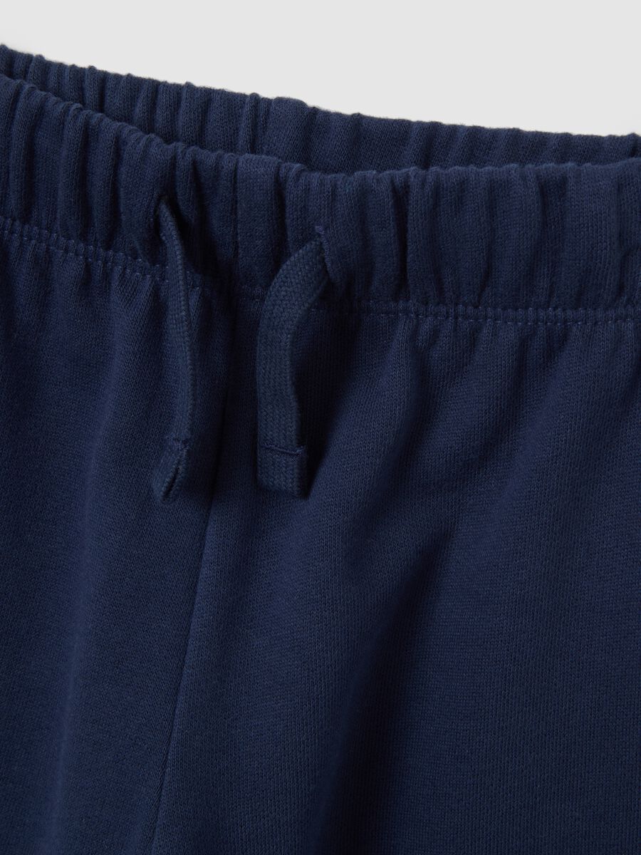 Multicolour sweatshirt and trouser set for boys in pure cotton regular fit_3