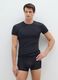 Pack of three black microfiber boxer shorts_0