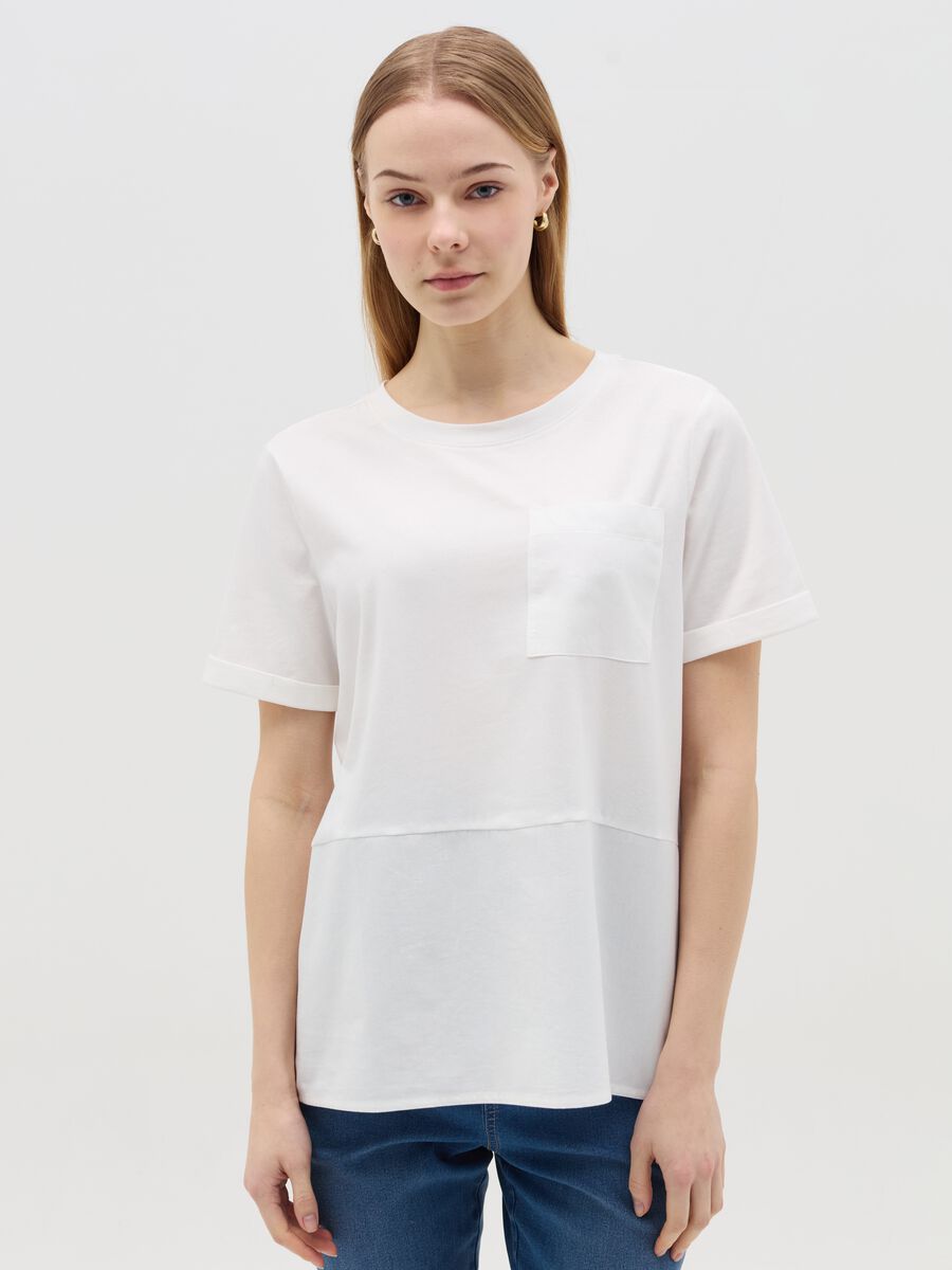 Maternity T-shirt with pocket_1