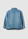 Child's regular fit blue denim pure cotton jacket_1