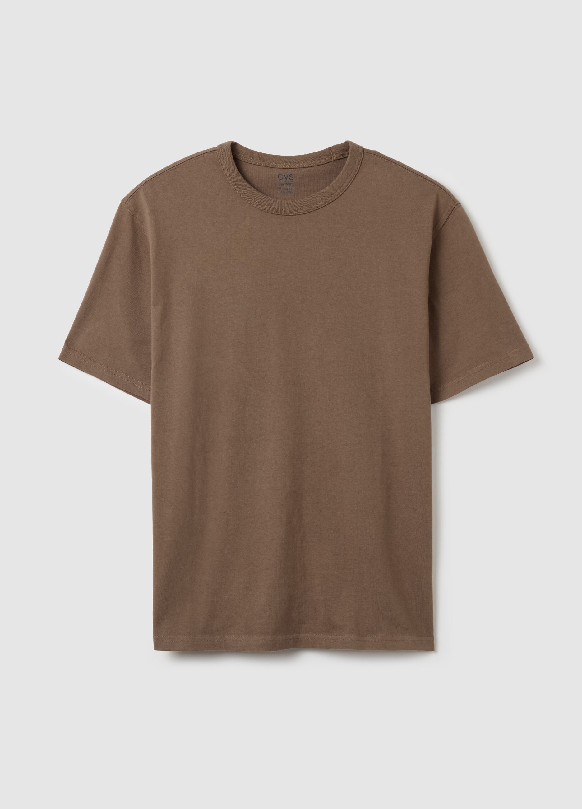Relaxed-fit T-shirt with round neck