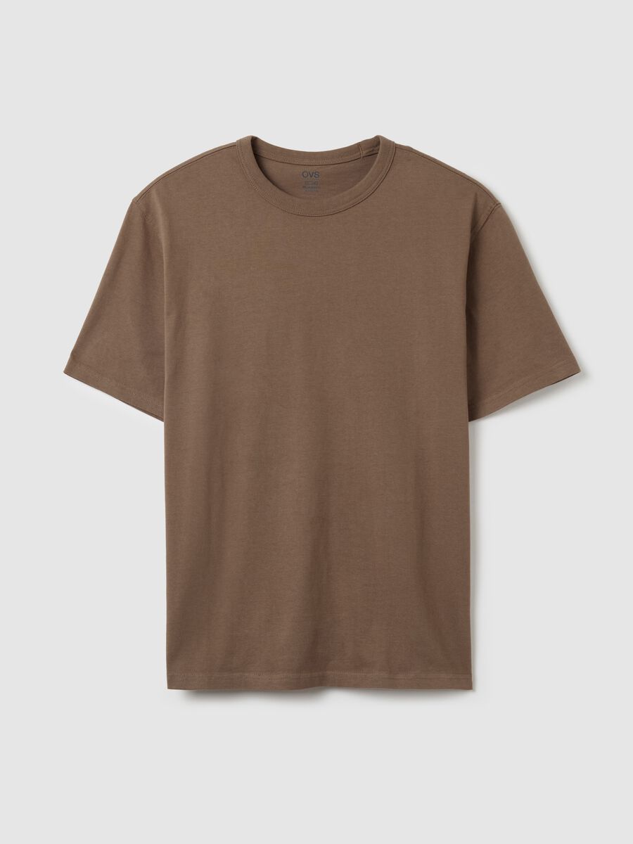 Relaxed-fit T-shirt with round neck_0