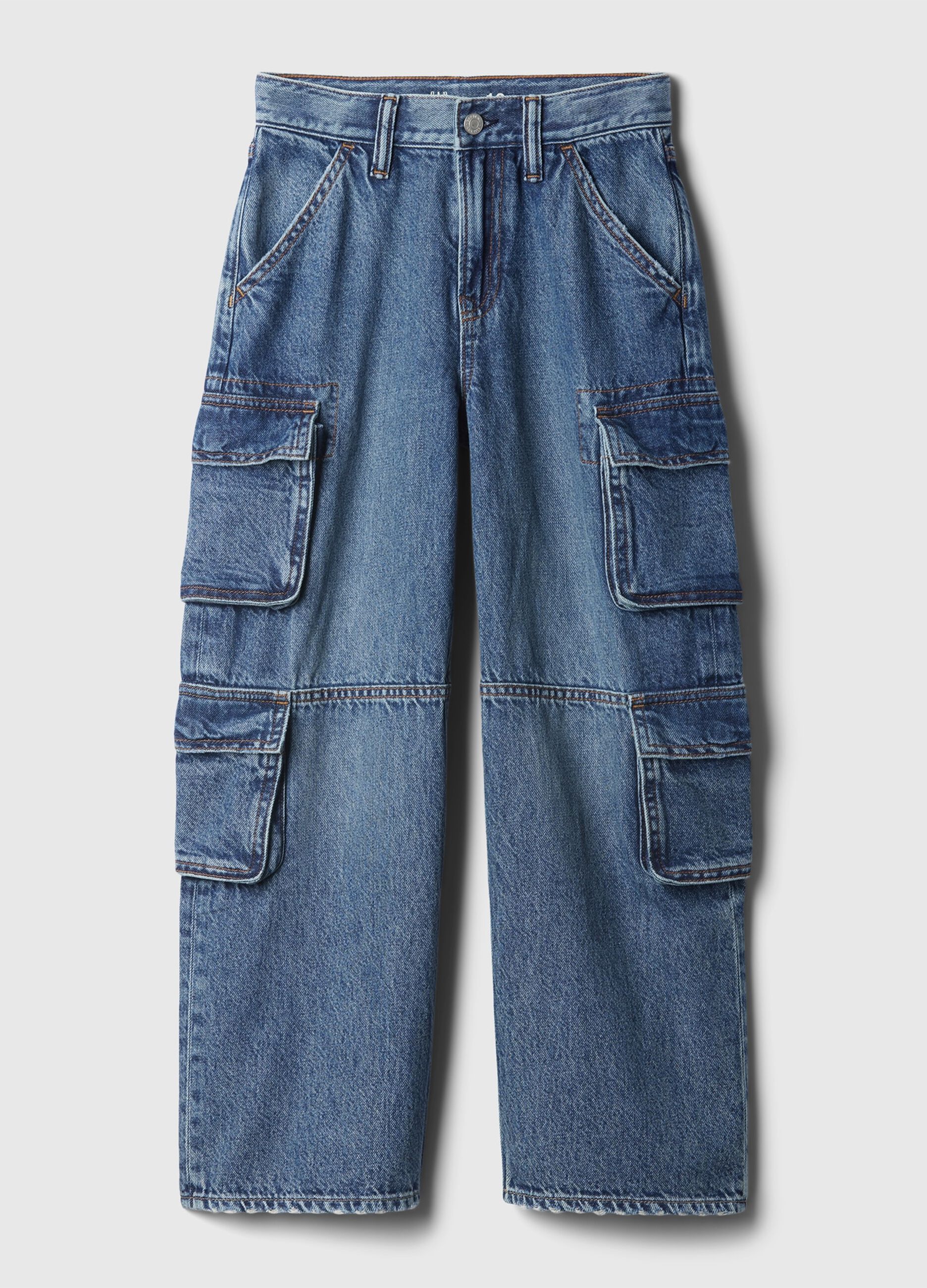 Baggy-fit jeans with pockets