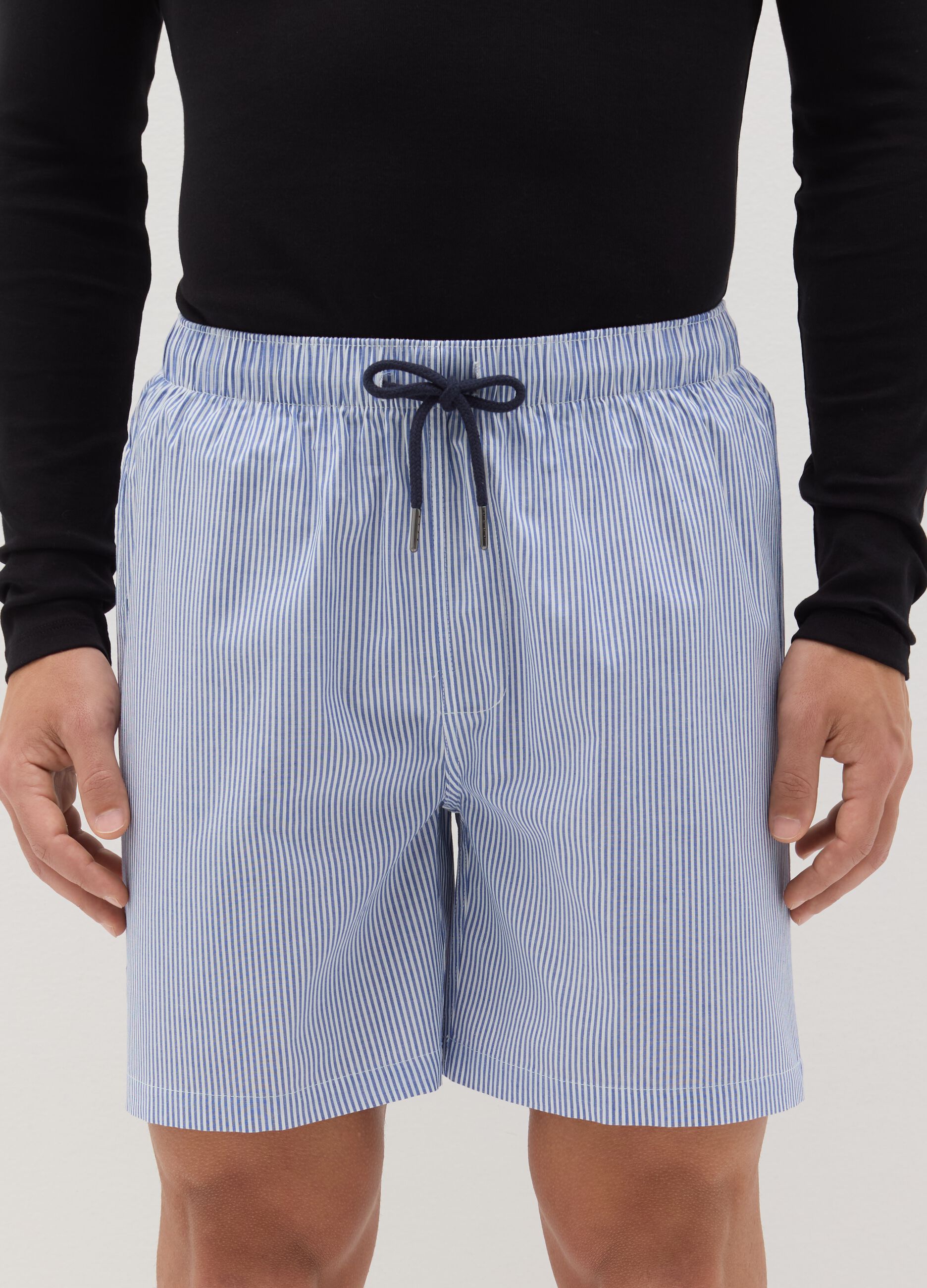 Shorts pigiama in cotone fantasia