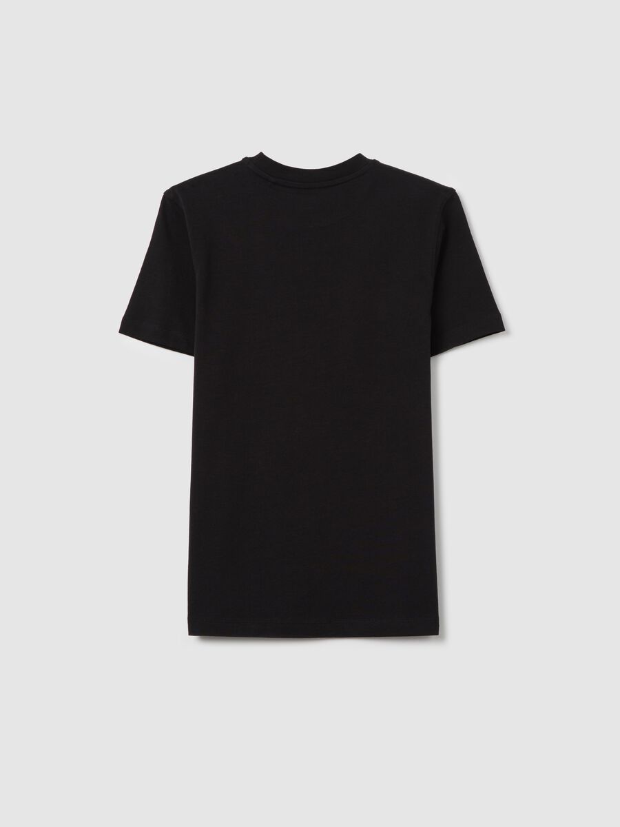 Cotton T-shirt with print_4