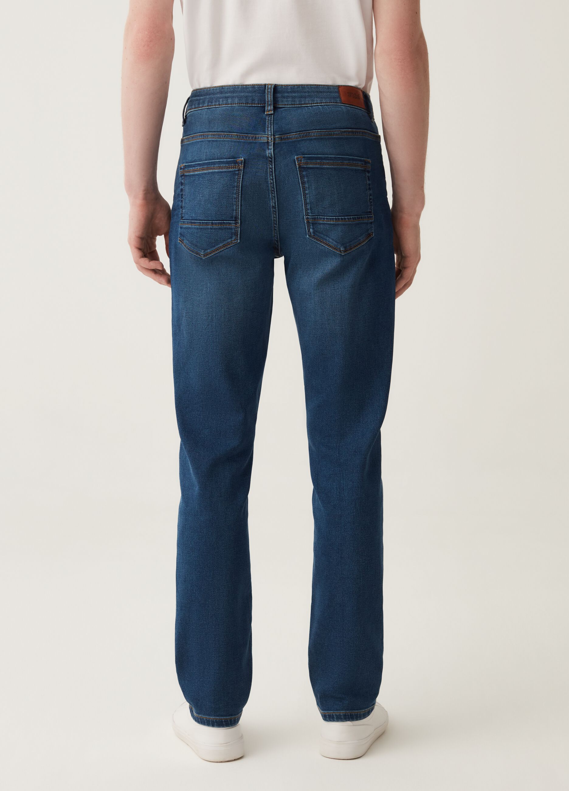 Jeans skinny fit cinque tasche_0