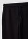 Black organic cotton jogger trousers_6