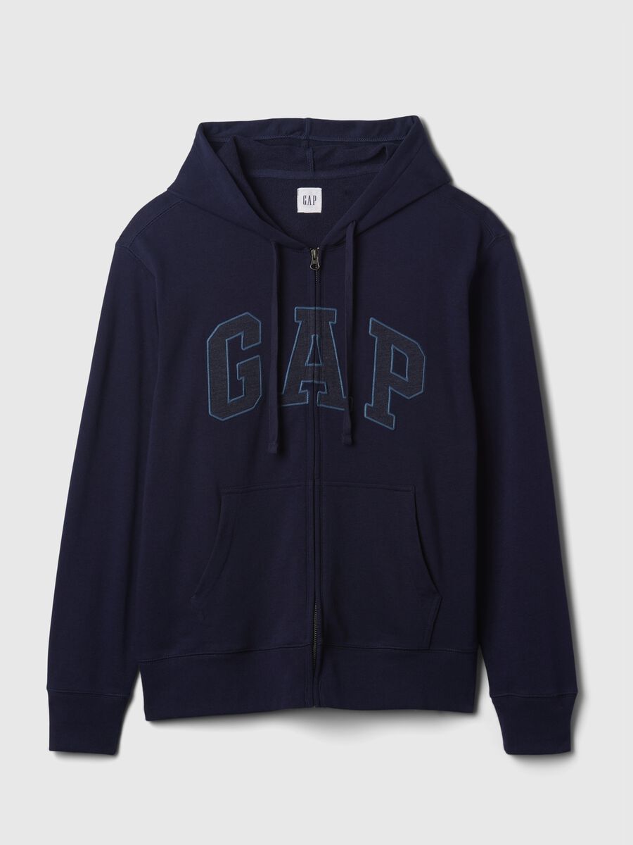 Hoodie with embroidered logo_3