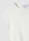 White fitted cotton stretch vest_5