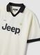 White regular-fit T-shirt with contrast collar and Jeep logo_5