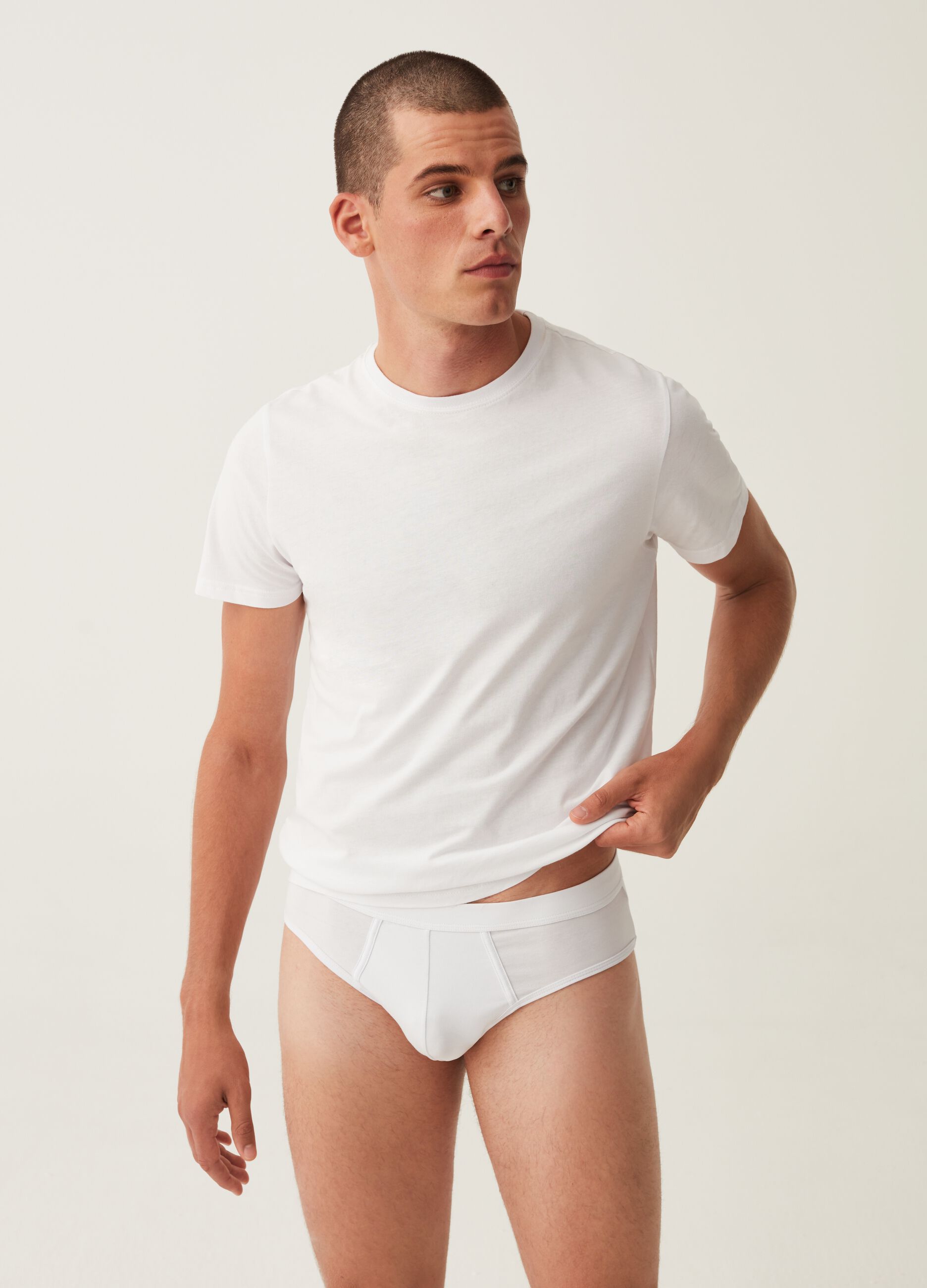 Slip in cotone Supima stretch