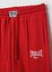 Red wide-leg cotton blend trousers regular fit with Everlast logo_5