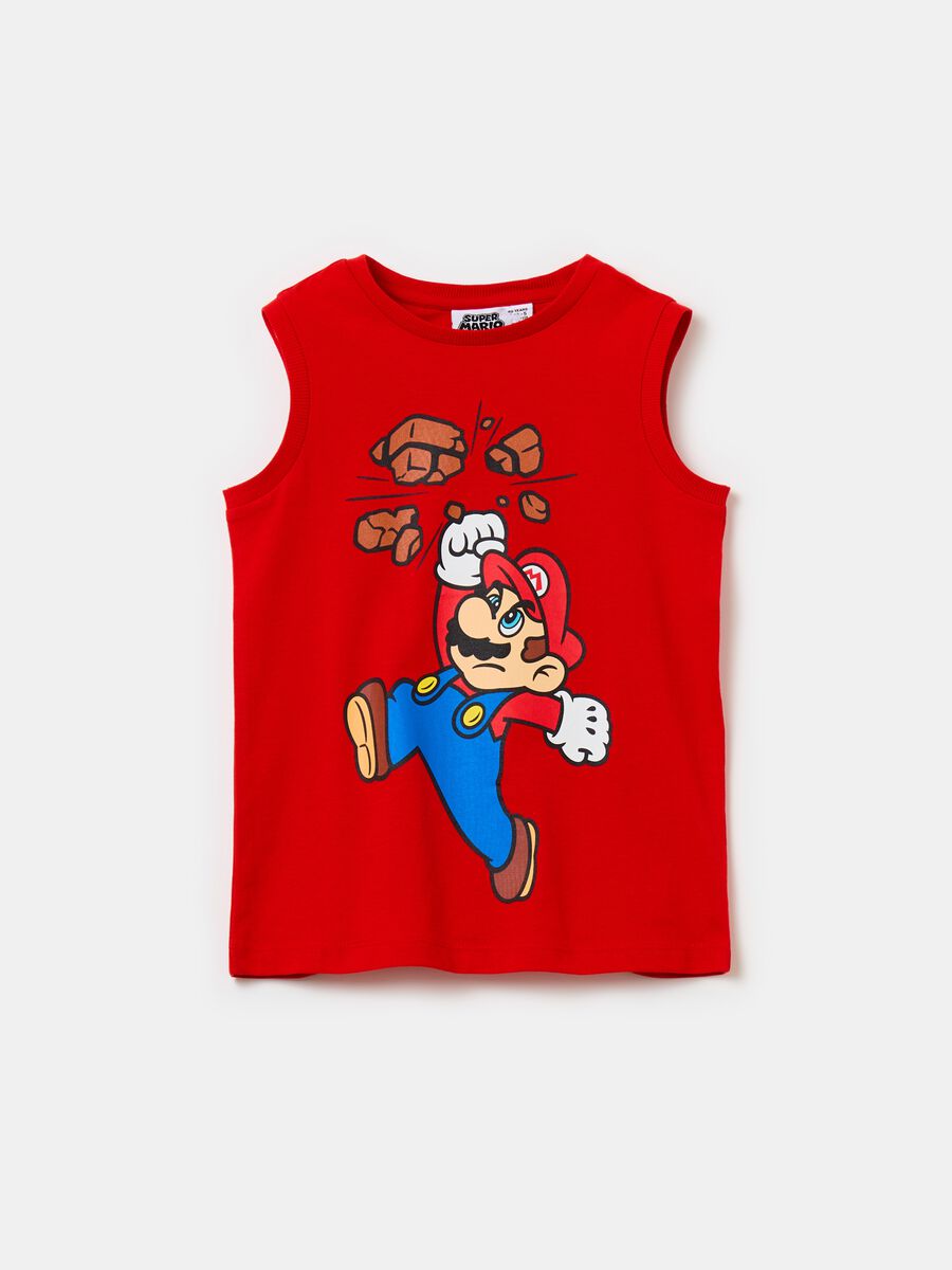 Racerback vest with Super Mario™ print_0