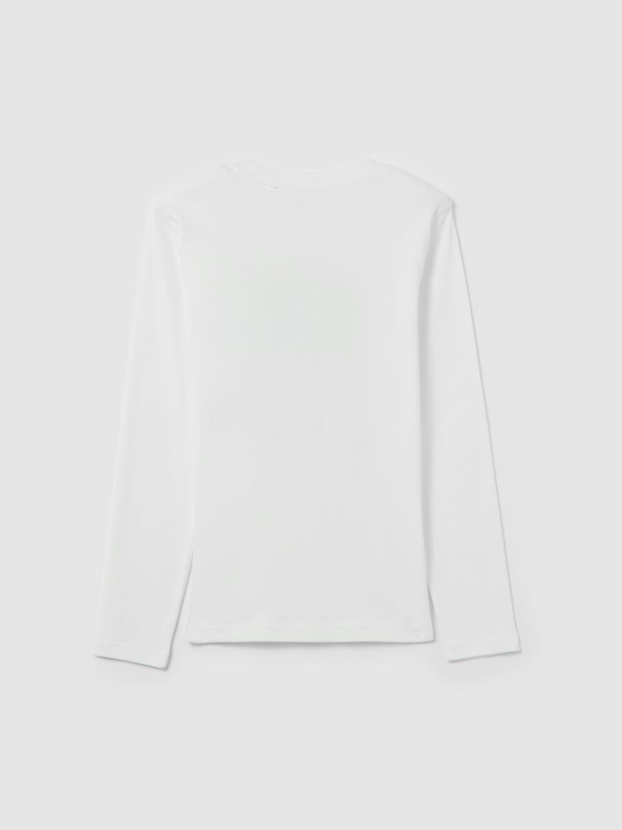"Whistler" T-shirt in cotton with long sleeves_4