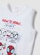 White pure cotton boys&rsquo; vest with Spider-Man prints_2