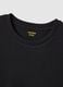 Black pure cotton t-shirt regular fit_5