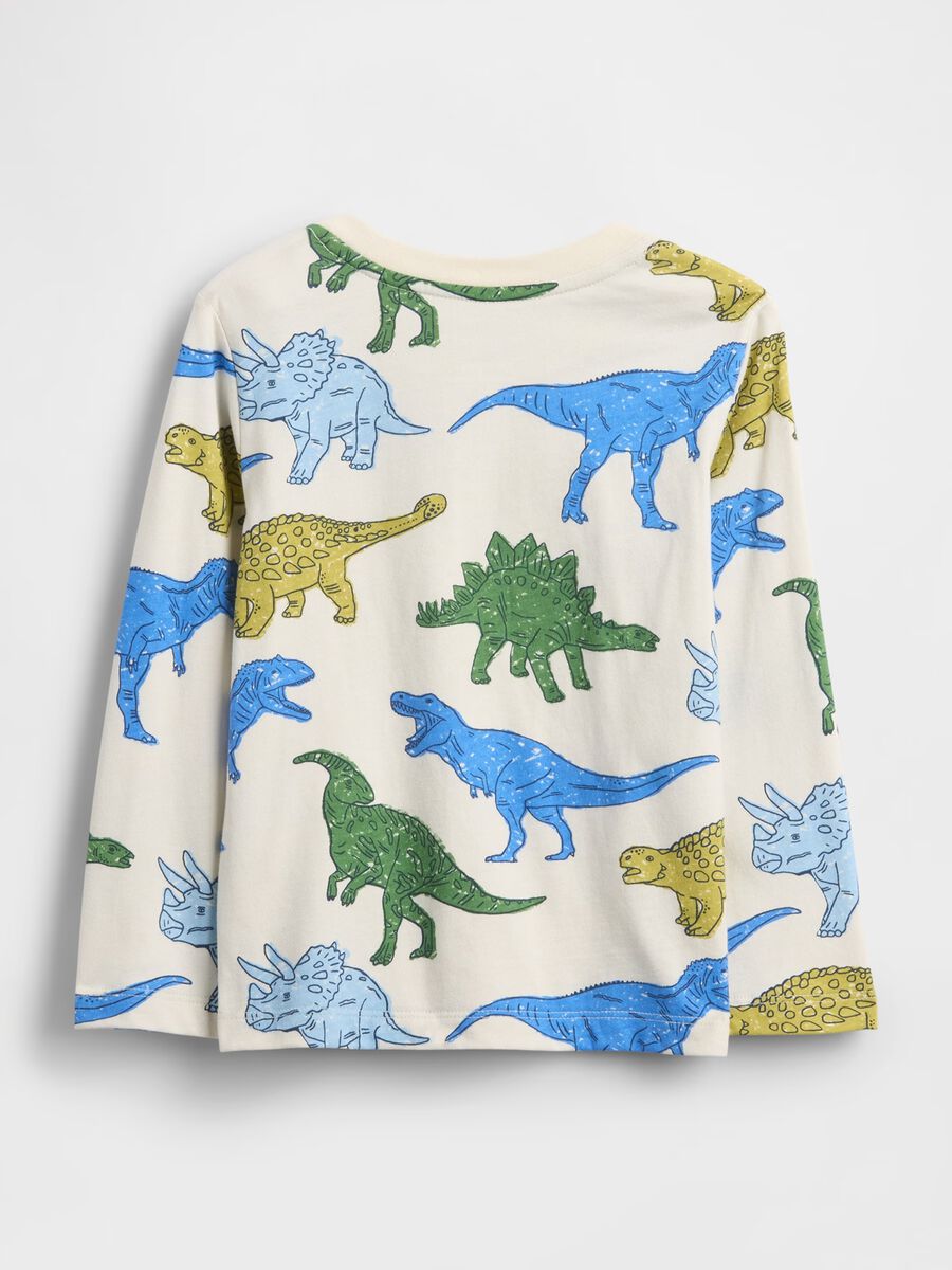 Multicolour dinosaur T-shirt_1
