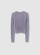 Girls' Soft Purple Fitted Jumper_4