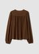 Brown regular-fit shirt with buttons and long sleeves_2