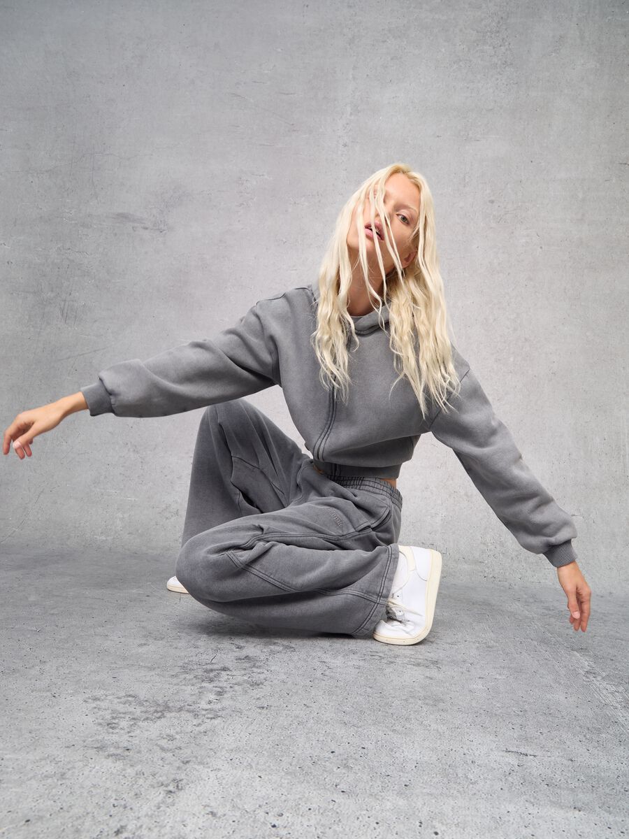 Flare Sweatpants Vintage Grey_4