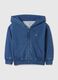 Blue hoodie with full zip_0