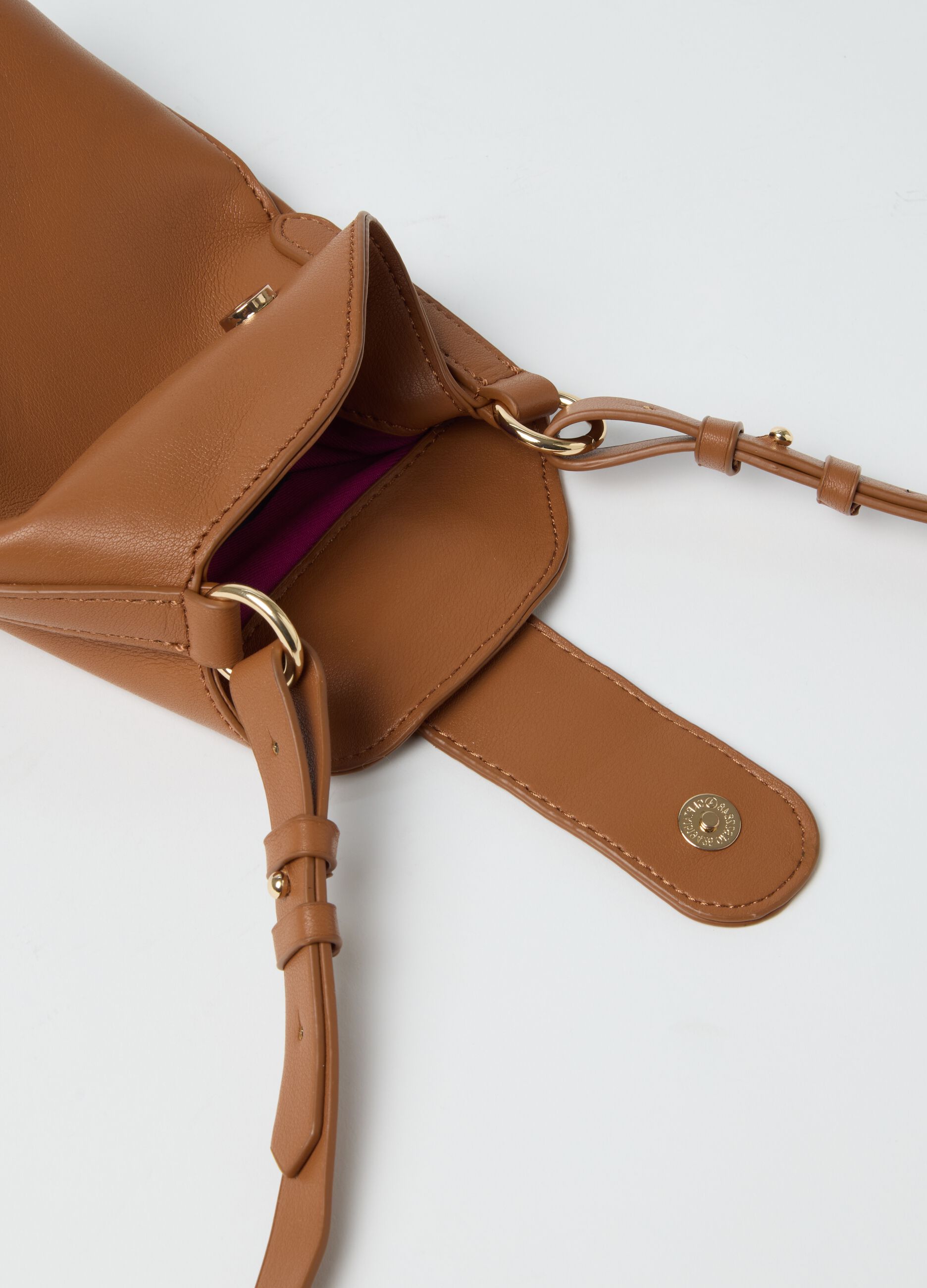 Brown shoulder bag