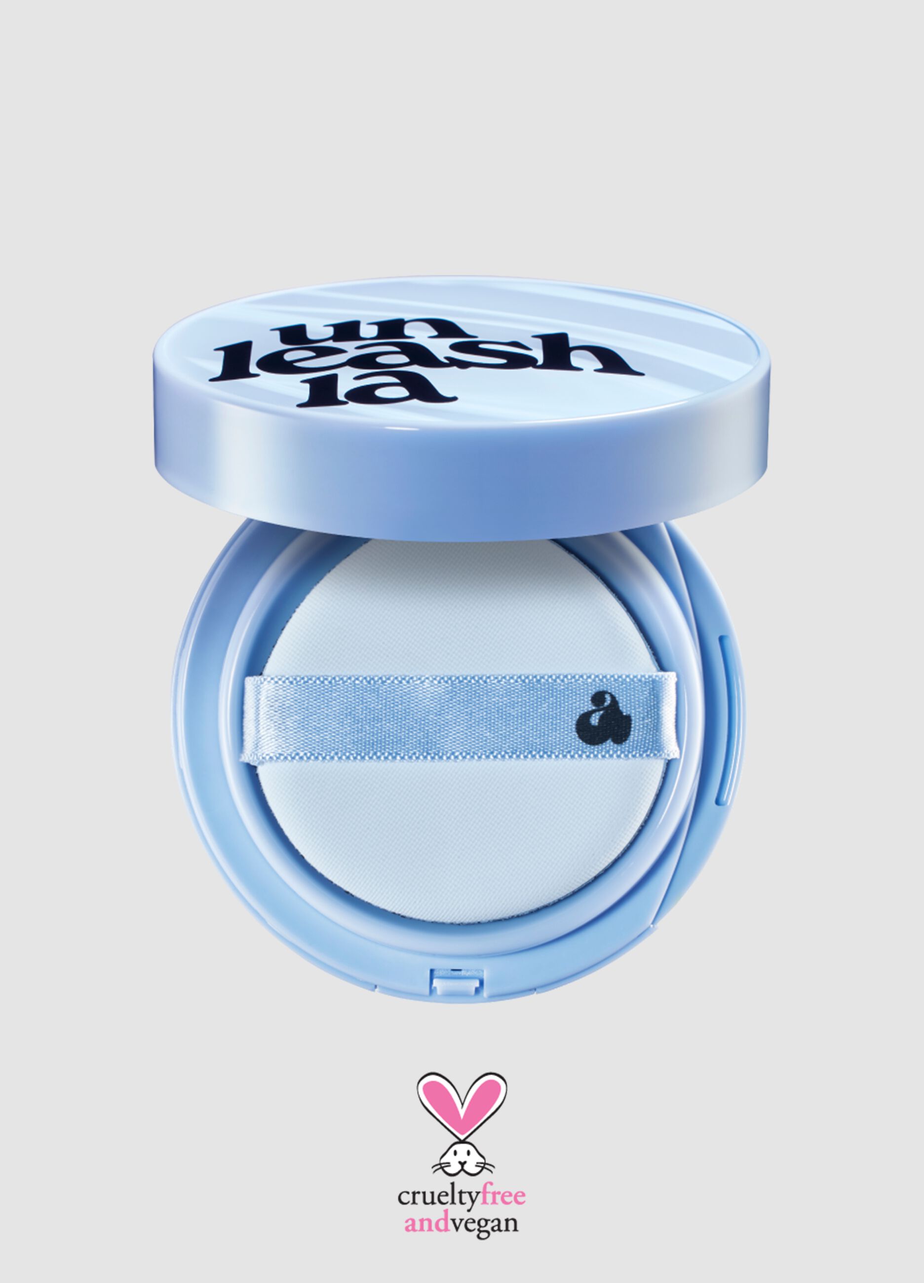 BABE SKIN BABY BLUE CUSHION RE-FEEL CASE - Korean make-up