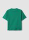 Kid's green pure cotton oversized fit t-shirt_4