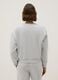 Brown cotton blend regular fit sweatshirt with crew neck_2