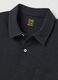 Men&rsquo;s black polo shirt in 100% cotton with regular fit_5
