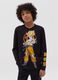 Long-sleeved T-shirt with Goku print_0
