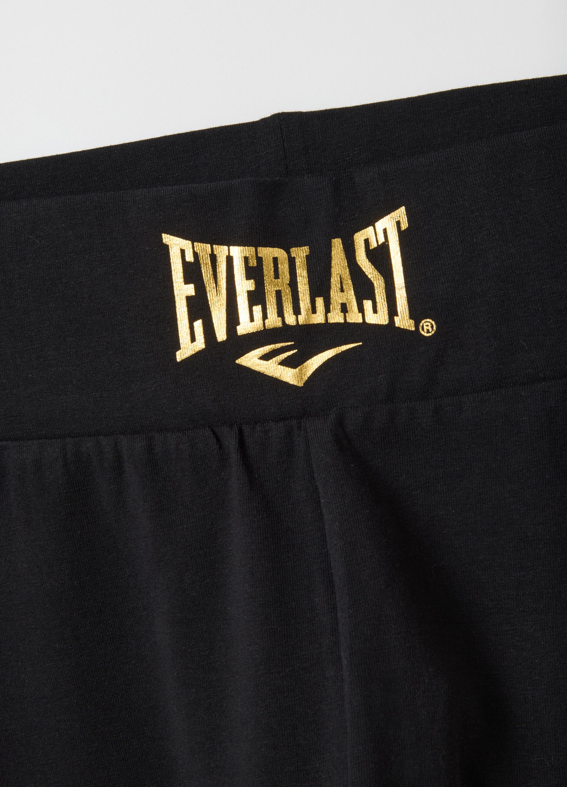 Leggings in cotone elasticizzato neri Everlast